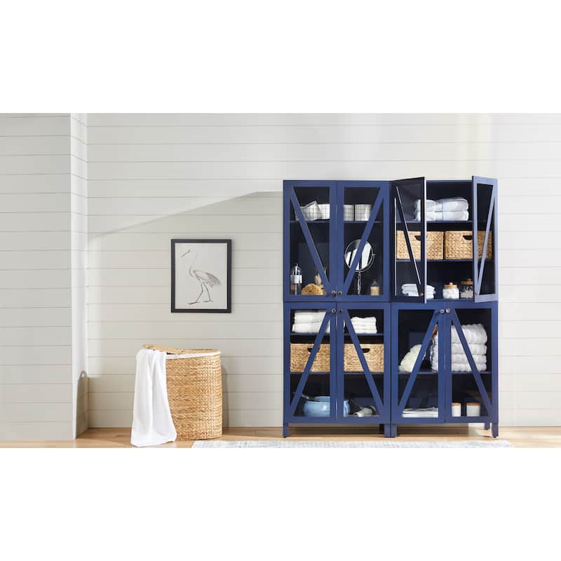Crosley Cassai 2Pc Storage Pantry Set