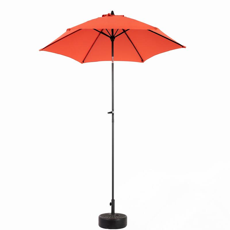 9FT Patio Umbrella with Push Button Tilt and Crank(Base Not Included)