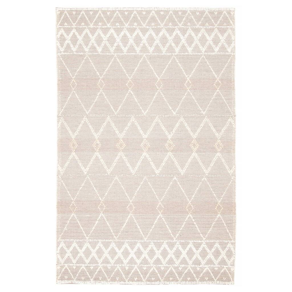 ECARPETGALLERY Braid weave Sienna Tan Wool Rug - 6'0 x 9'2