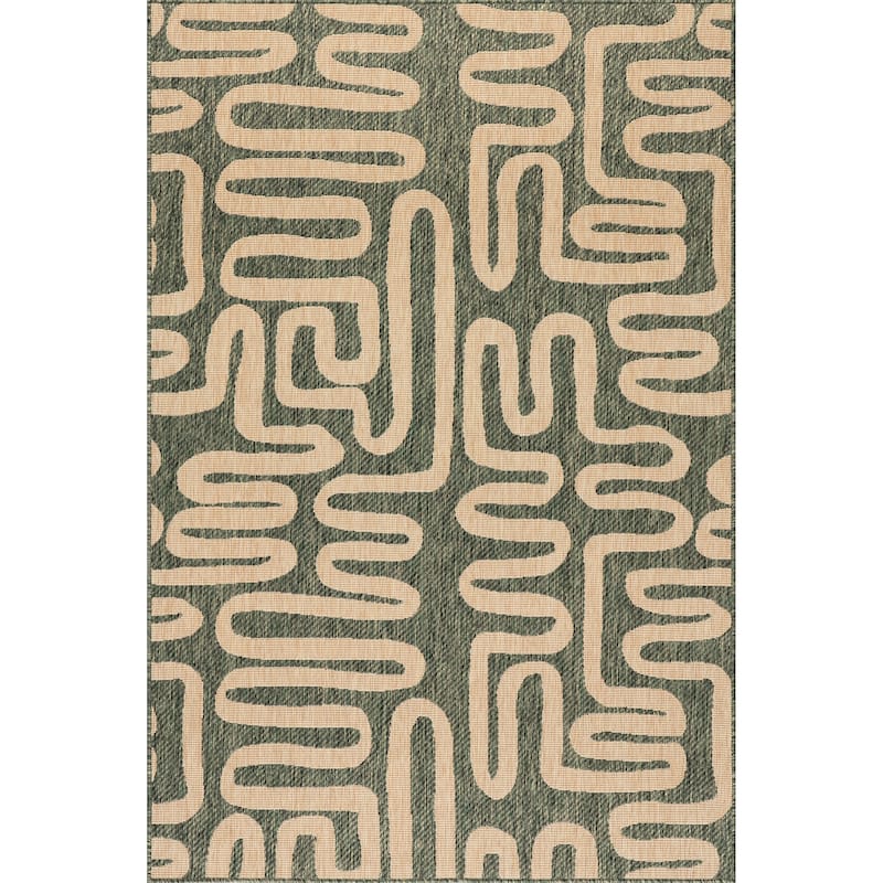 Nuloom Bambi Abstract Indoor / Outdoor Area Rug