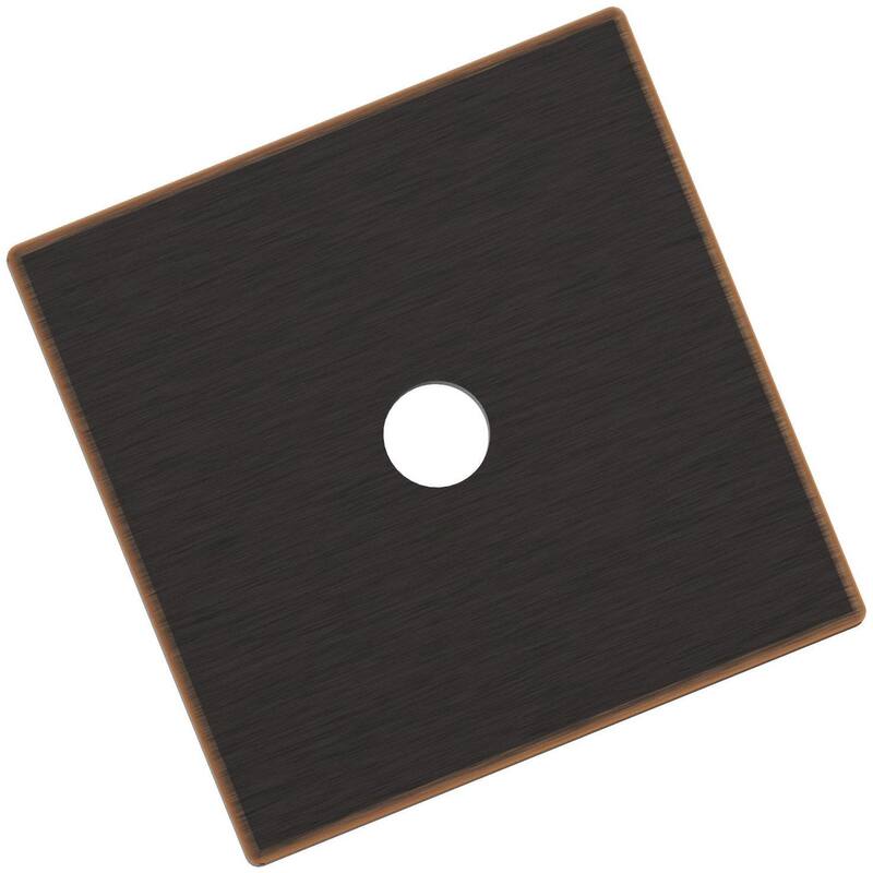 Amerock BP37760 Ladera 1-3/16" Backplate for Cabinet Knobs - Oil Rubbed Bronze