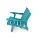 preview thumbnail 134 of 172, Shoreline Fully Assembled All-Weather HDPE Outdoor Folding Modern Adirondack Chair