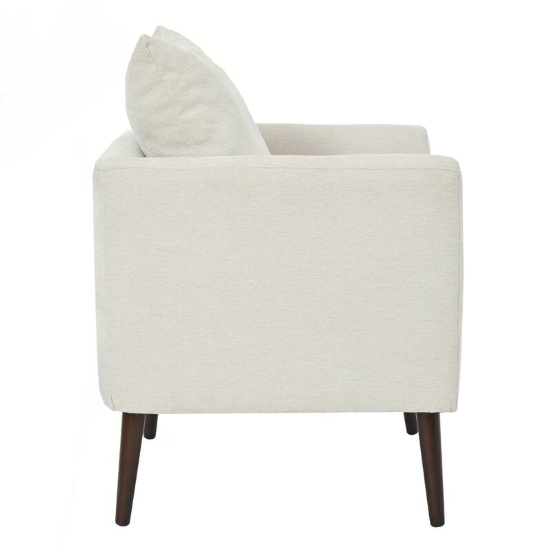 Comfortable Reading Chair with Wood Legs for Living Room, Bedroom,Reception Room
