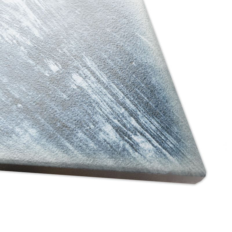 Merola Tile Dorne Kayak Blue 6-1/2" x 12-1/2" Porcelain Floor and Wall Tile