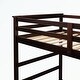 preview thumbnail 23 of 51, Hardwood Twin Over Twin Bunk Bed with Trundle and Staircase