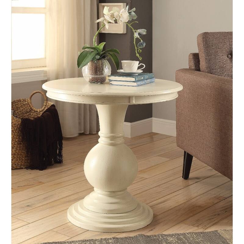 Alyx End Table, Antique White