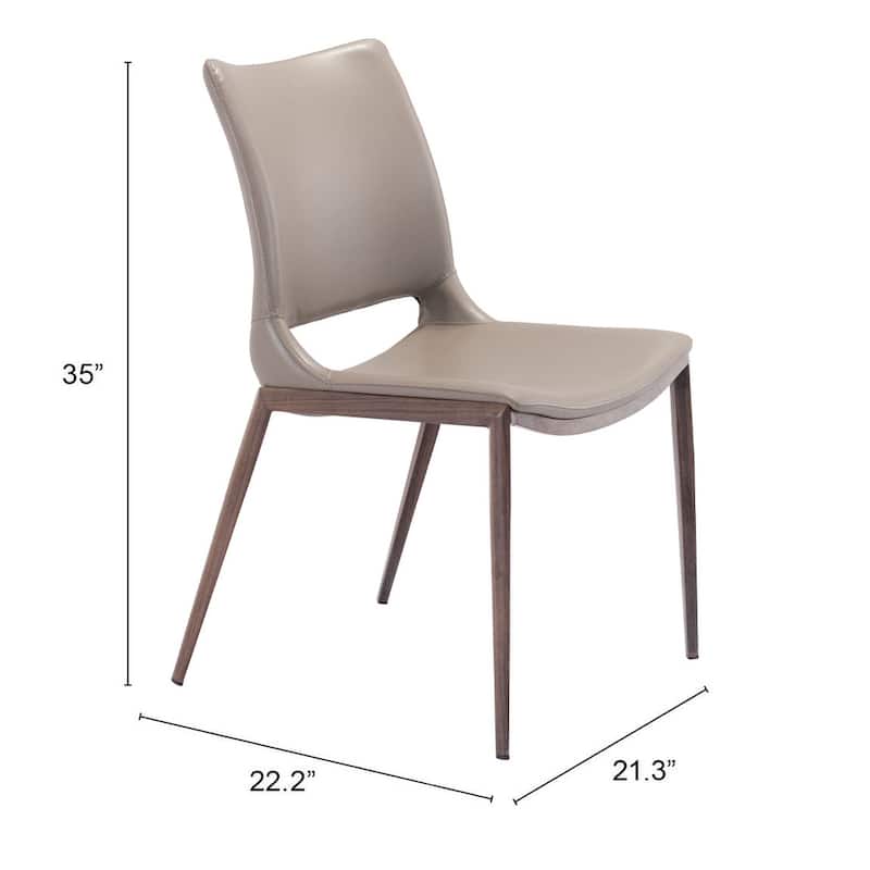Dining Chair (Set of 2) - 21.3" W x 22.2" D x 35" H