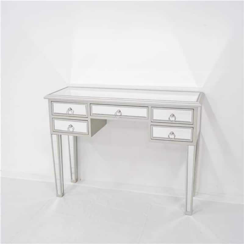 Illusions Collection Mirrored Entryway Console - (41.73 x 15.35 x 31.1)”
