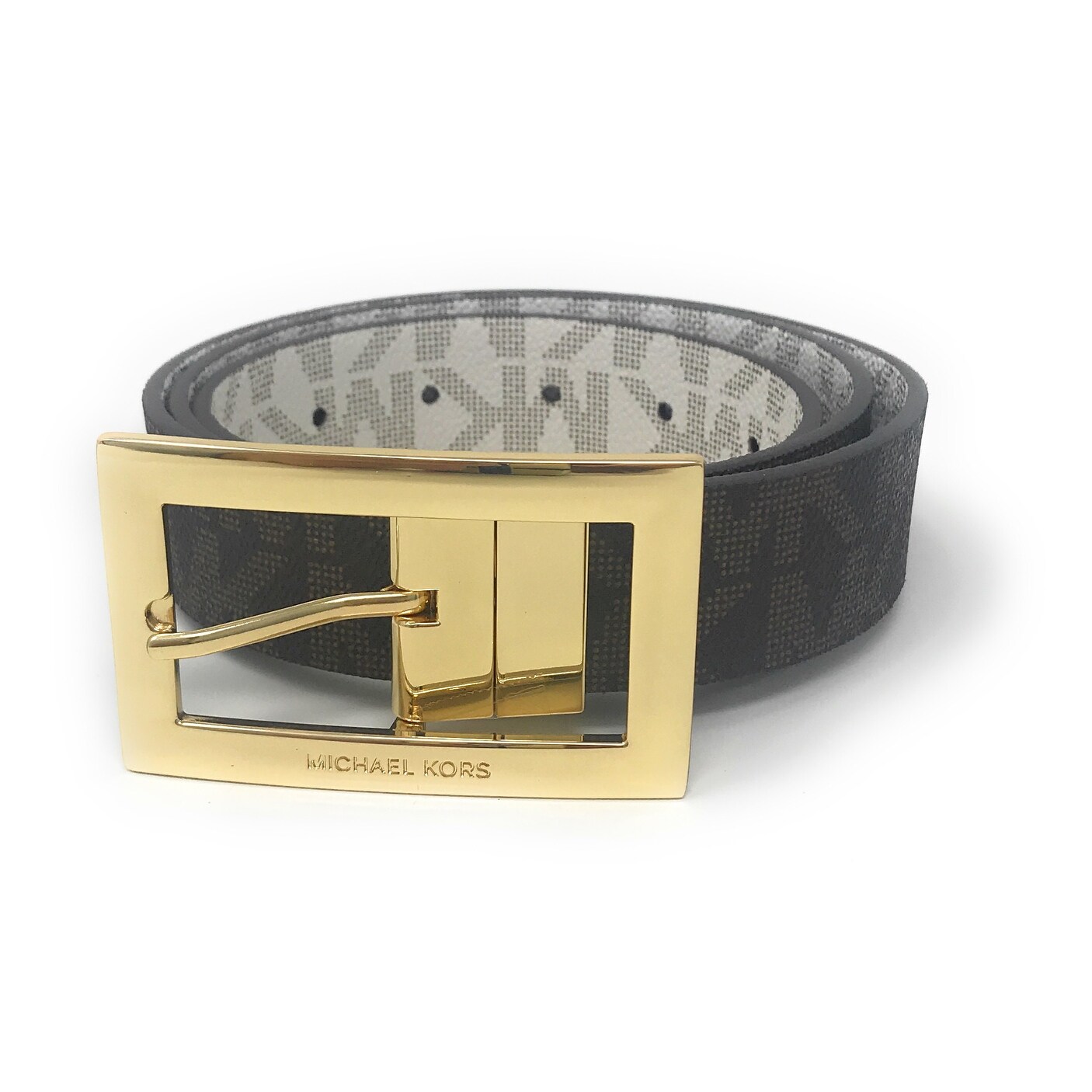 michael kors reversible belt women's