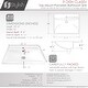 preview thumbnail 5 of 11, STYLISH 20 1/4 inch Rectangular Undermount Porcelain Bathroom Sink with two Overflow Finishes included - 20 1/4" x 16" x 6 1/4"