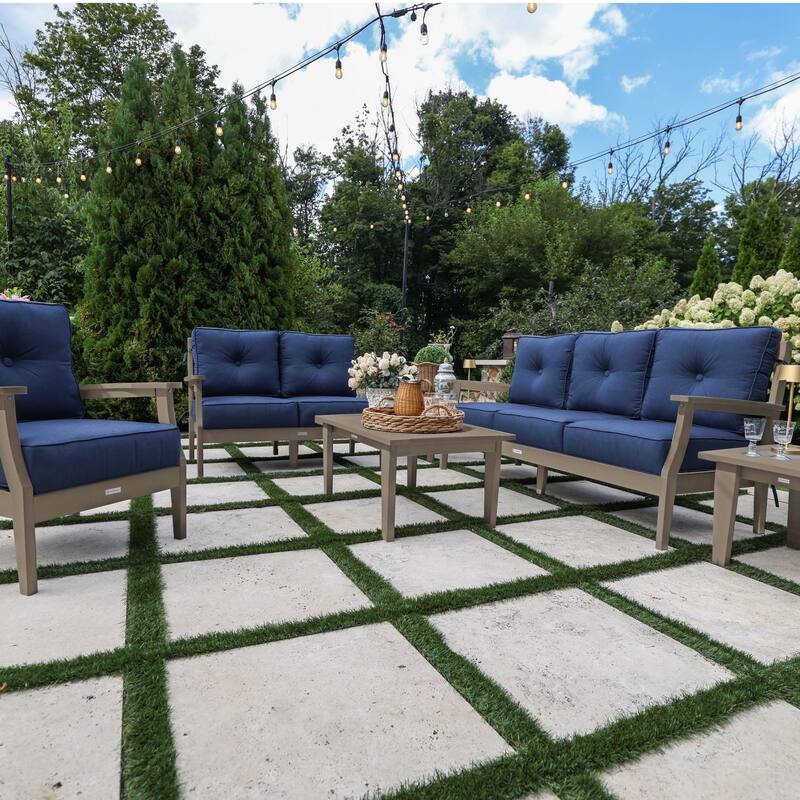 HIGHWOOD Lehigh 6-Piece Grand Deep Seating Set