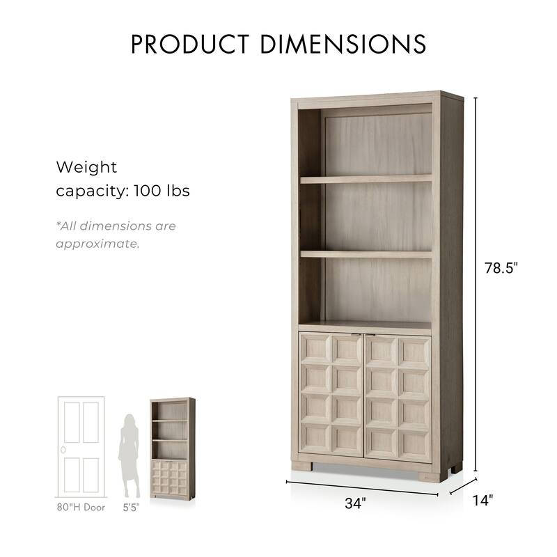 Furniture of America Durem Modern Tawny Brown Executive Desk with Bookcase and File Cabinet Set
