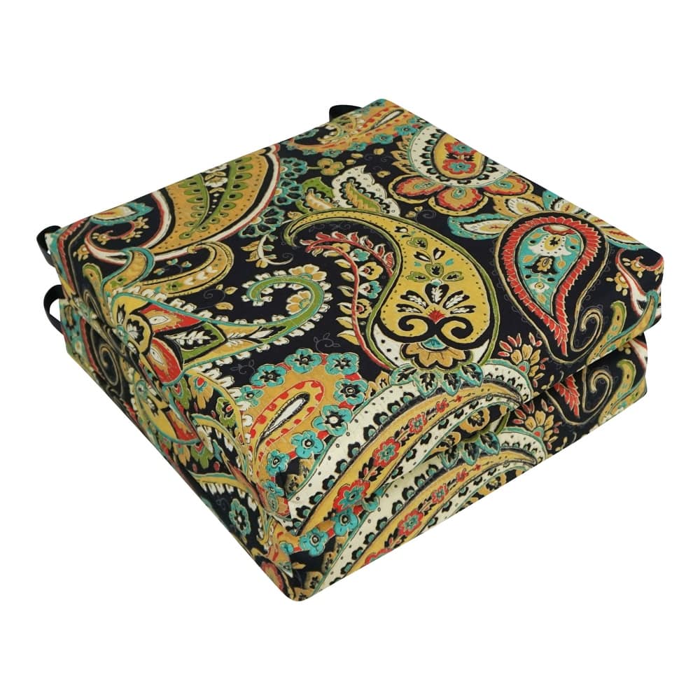 16-inch Indoor/Outdoor Chair Cushions (Set of 2) - 16 x 16