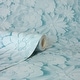 preview thumbnail 2 of 4, Fine Decor Dacre Light Blue Floral Wallpaper