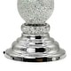 preview thumbnail 9 of 19, Lighted Candle holder with Swirling Glitter - 4.8*4.8*10.28