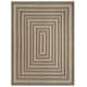 preview thumbnail 55 of 82, Nourison Tulum Indoor/Outdoor Geometric Area Rug 10' x 14' - Brown