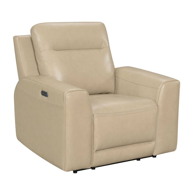 Steve Silver Dayton Top Grain Leather Power Reclining Chair