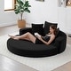 preview thumbnail 38 of 64, Convertible Sofa Bed, Multi-Functional Futon Lounge Sofa
