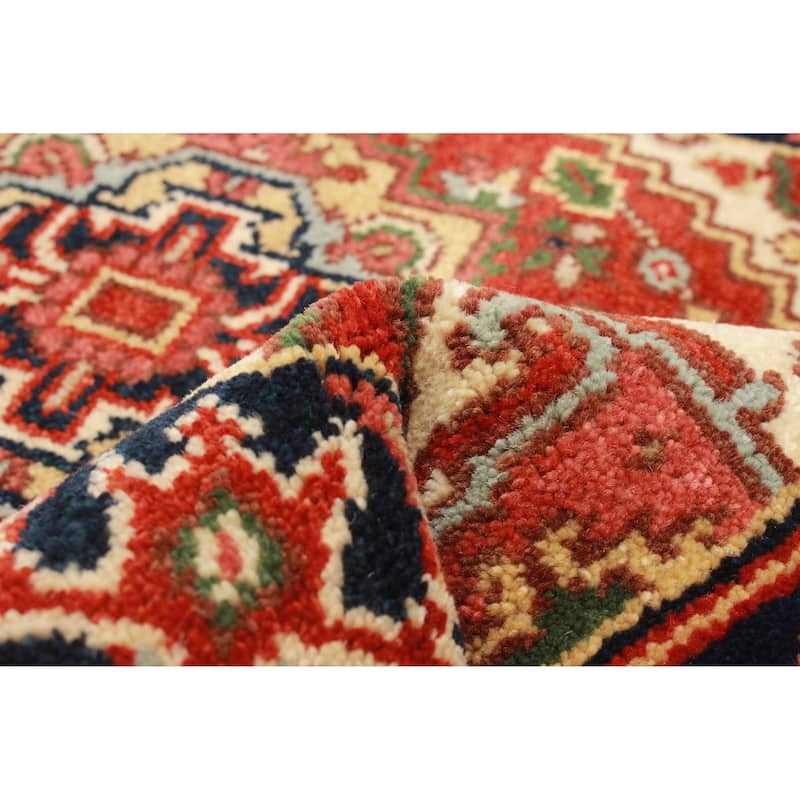 ECARPETGALLERY Hand-knotted Serapi Heritage Red Wool Rug - 2'7 x 19'8