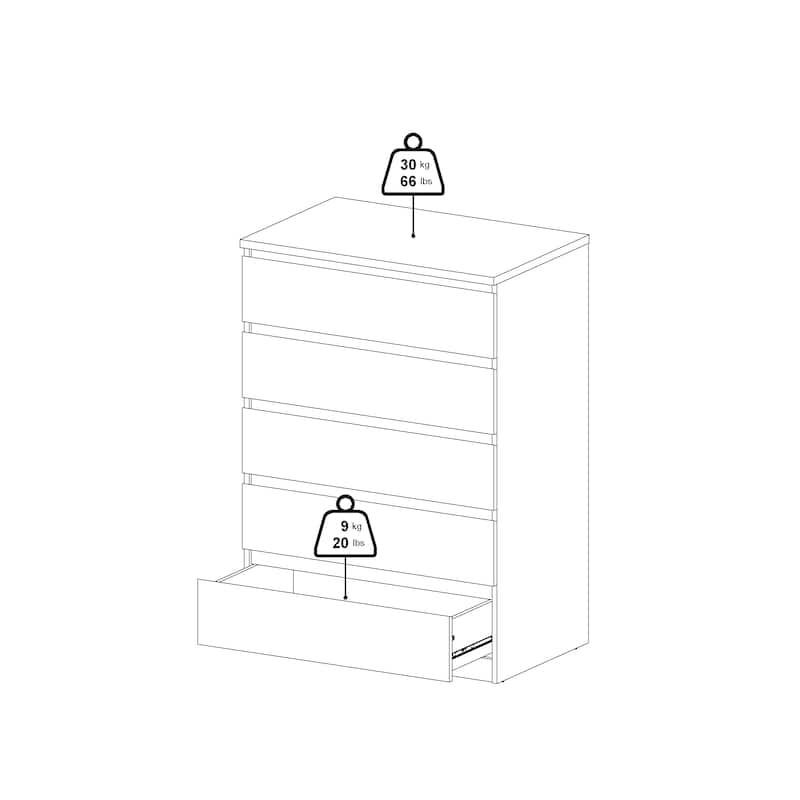 Porch & Den McKellingon 5-drawer Chest