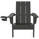 preview thumbnail 17 of 68, Shoreside Kids Outdoor Poly Adirondack Chair with Cup Holder (Set of 2)