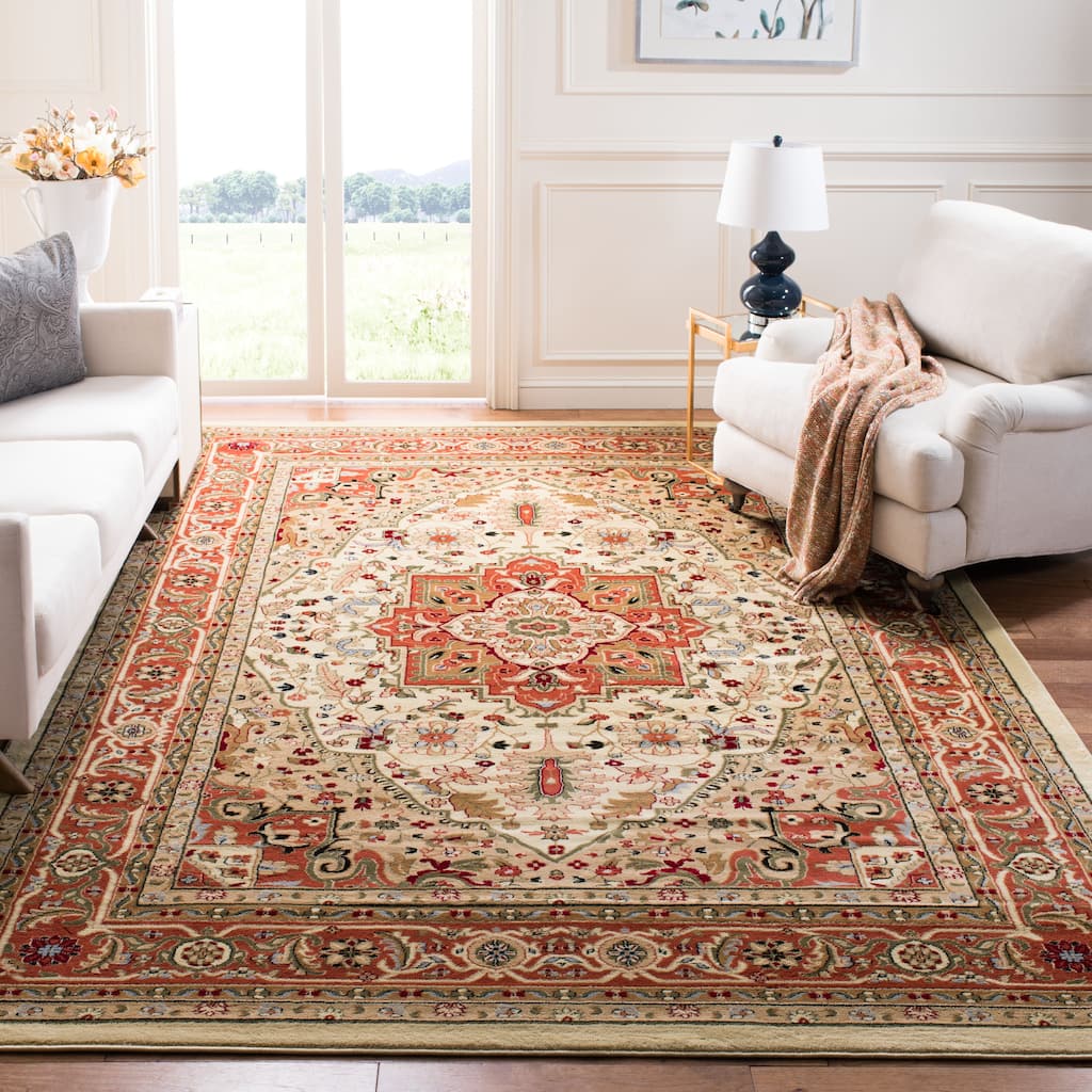 SAFAVIEH Lyndhurst Feryal Traditional Oriental Medallion Rug