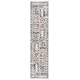 preview thumbnail 10 of 8, SAFAVIEH Tulum Boris Boho Rug 2' x 8' Runner - Ivory Grey/Blue Rust - Runner