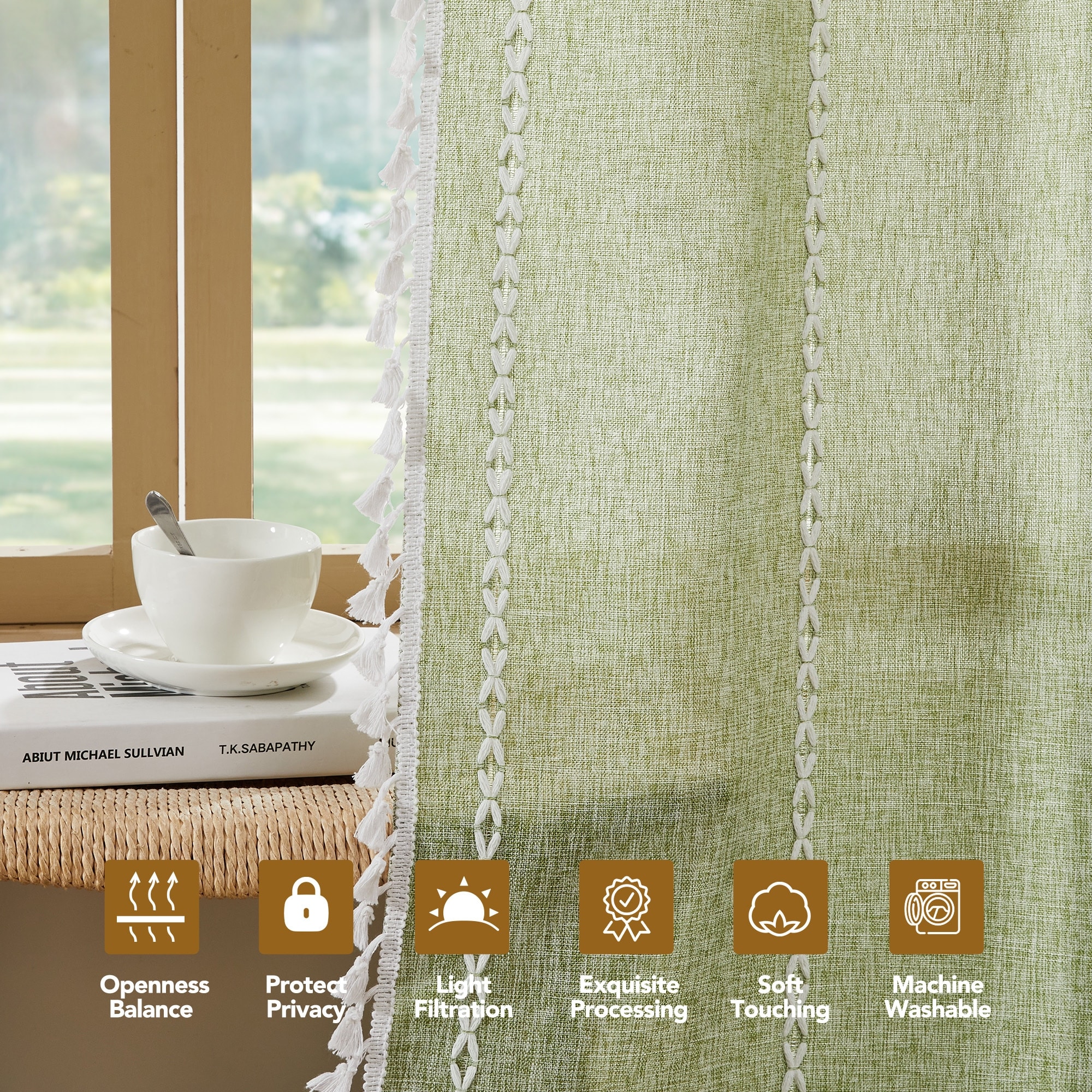 カーテン Decovo & lace curtain Decovo & lace curtain Art Deco - Cooper Lace 【公式通販】