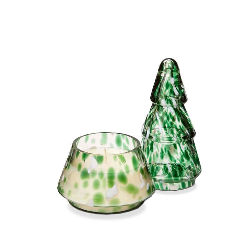 Winter Bonfire Tree Candle Lg