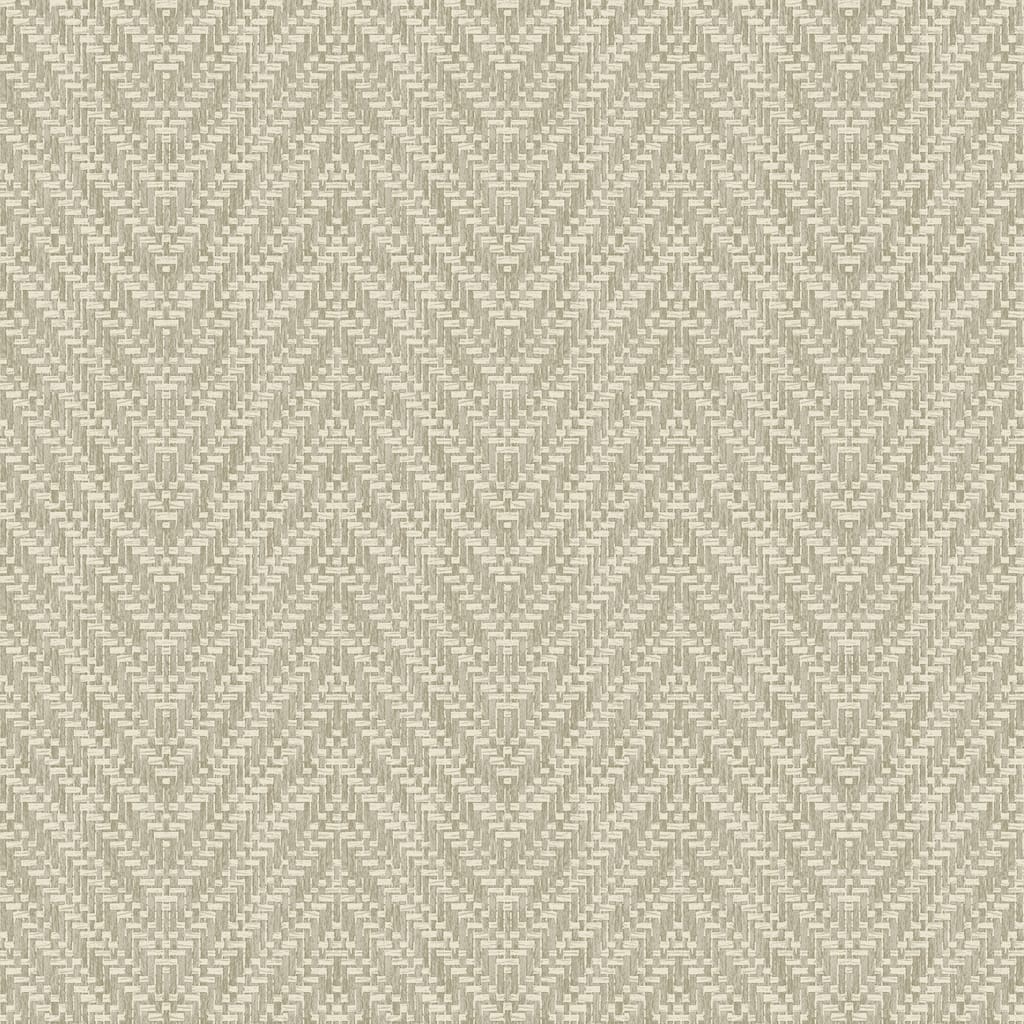 A-Street Prints Glynn Neutral Chevron Wallpaper