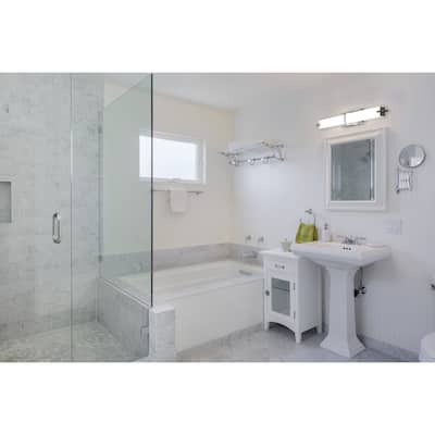 AFX Miller Satin Nickel LED Vanity