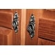 preview thumbnail 41 of 43, Palace Imports 100% Solid Wood Kyle 3-Door Wardrobe Armoire with Raised Panel or Mirrored Doors