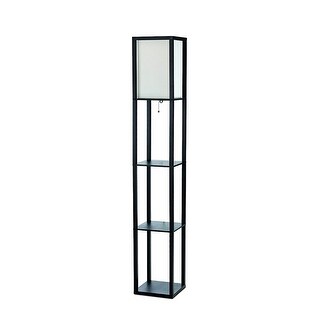 Victorine Floor Lamp Etagere Organizer Storage She