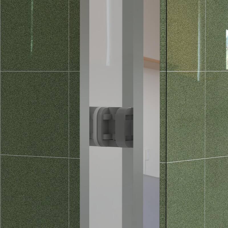 Aluminum Frame Double Sliding Shower Door