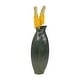 preview thumbnail 30 of 45, Ceramic Stylish Rubpert Contemporary Vase - Green