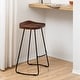 preview thumbnail 12 of 72, MH London Romboss Handmade Mango Wood Saddle Seat Stool