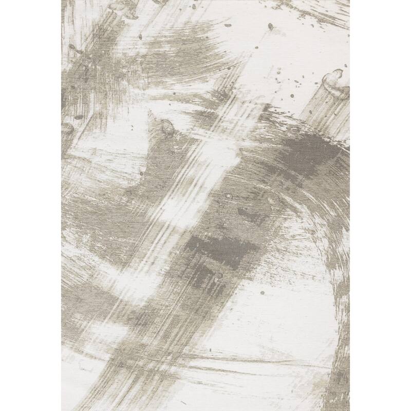 HomeRoots Abstract Modern Rectangle Area Rug - 8' X 11'