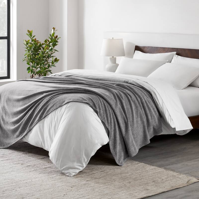 Bare Home Lightweight Polar Fleece Blanket