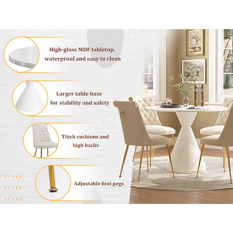 Round Dining table Large Size