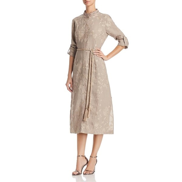tahari shirt dress