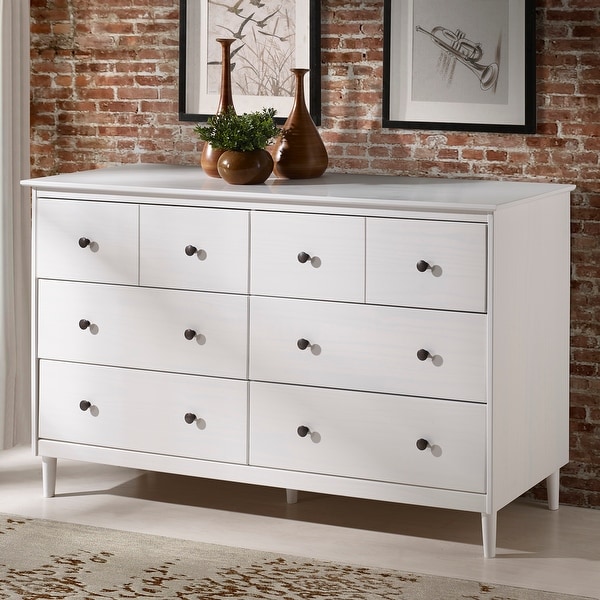 Taylor & Olive Bullrushes 6-drawer Solid Wood Dresser