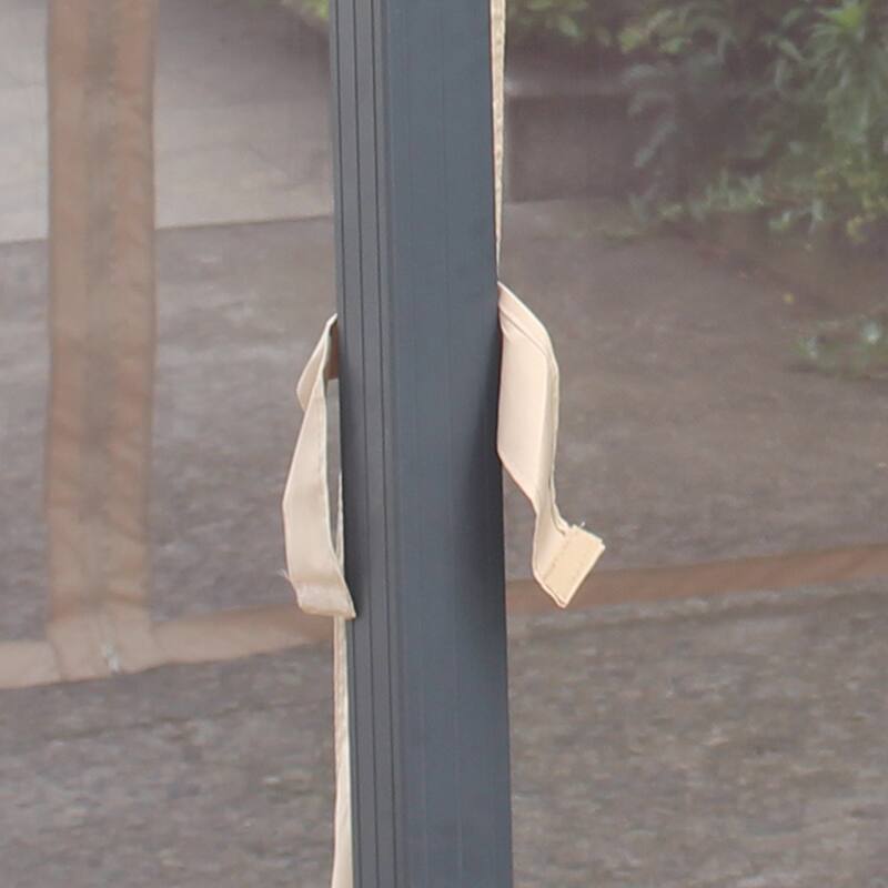 10' x 12' Hardtop Gazebo Canopy with Polycarbonate Roof, Top Vent and