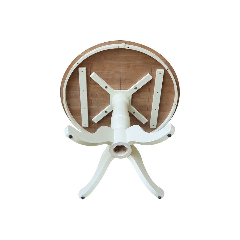 International Concepts Unfinished 30-inch High Round Pedestal Table