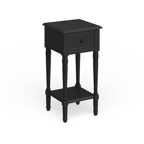 The Gray Barn Robert One Drawer Square Accent Table