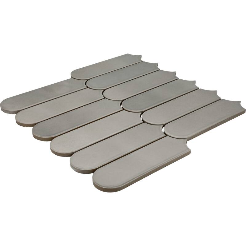 Daltile Artefino Vintage 2 x 6 Fish Scale Mosaic (10 PC Per SQFT) (10.00 SQFT Per Carton)