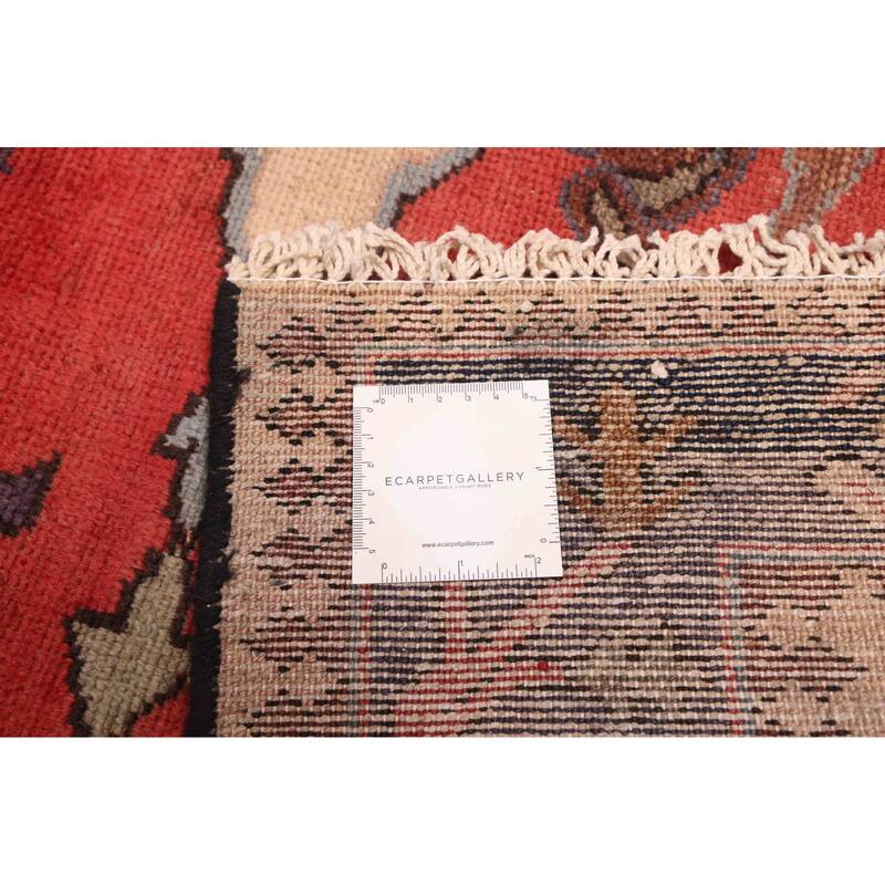 ECARPETGALLERY Hand-knotted Andelz Red Wool Rug - 5'3 x 9'4