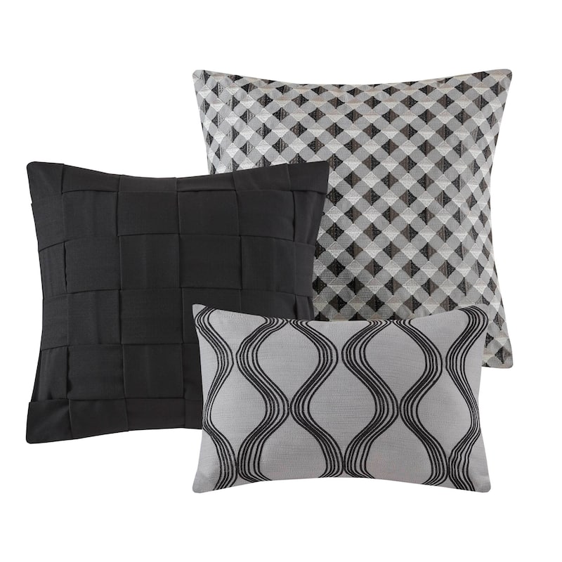 Madison Park Signature Shades of Serenity Jacquard Comforter Set