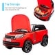 preview thumbnail 27 of 41, 2 Seater Battery Operated 24V Electric Truck Vehicle Licensed Land Rover with Spring Suspension