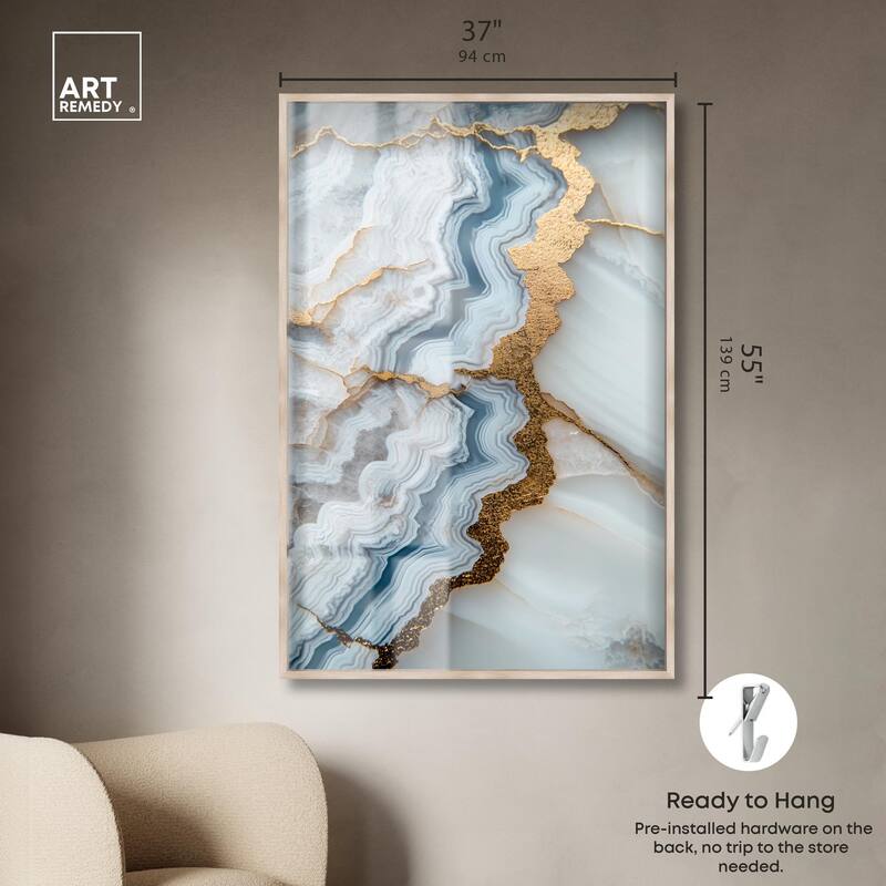 Denim Dreams II Shadowbox by Art Remedy