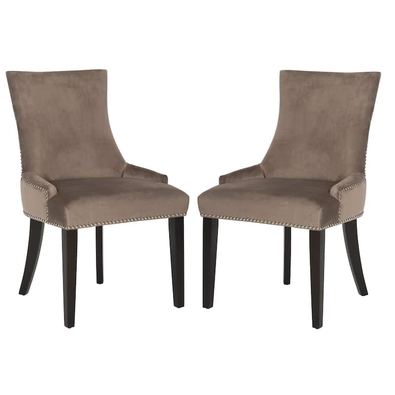 SAFAVIEH Lester Dining Chair (Set of 2) - 24"W x 25"D x 39"H